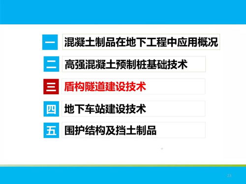 混凝土制品在地下工程中的應用技術簡介與節能技術推廣服務